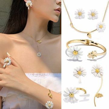 Women’s Daisy Bee Jewelry Set 4PCS