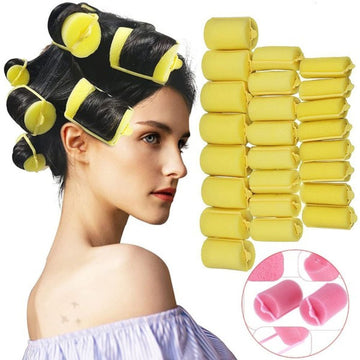 Barber Hair Sponge Curling Roller Set